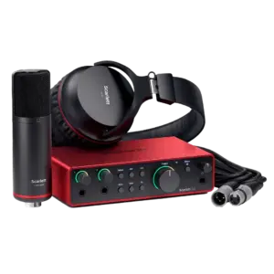 FOCUSRITE 2I2 SCARLETT PACK 4TA GENERACIÓN